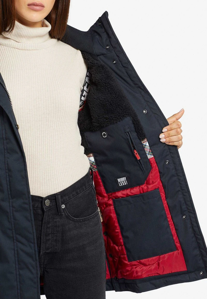 RAGA - Chaqueta de invierno - dunkelblau Khujo RAGA - Chaqueta De Invierno - Dunkelblau, Mujer -Ofertas KHUJO Tienda 3ee1d69706584c0fa1e01d6cdff2d9bd