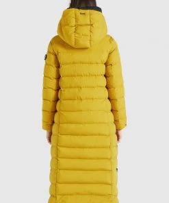 Khujo DIWANA MATT - Abrigo De Invierno - Gelb, Mujer -Ofertas KHUJO Tienda 3f0feb33f04d4aa38b725604706ea73c