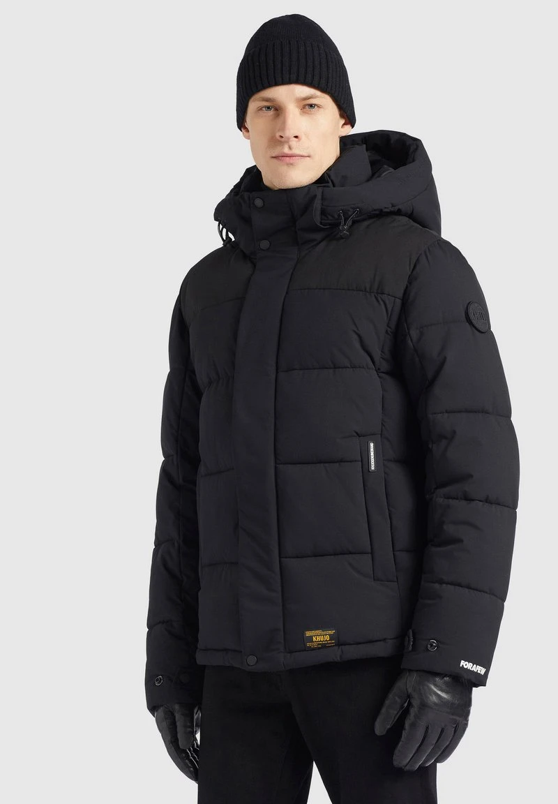 Khujo HELSINKI - Chaqueta De Invierno - Schwarz, Hombre 4 Khujo HELSINKI - Chaqueta De Invierno - Schwarz, Hombre - Imagen 4
