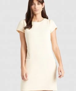 Khujo MAYSA - Vestido Informal - Gelb, Mujer