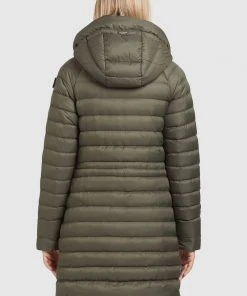 Khujo NIANA2 SHINE - Abrigo De Invierno - Dunkeloliv, Mujer 2 Khujo NIANA2 SHINE - Abrigo De Invierno - Dunkeloliv, Mujer -Ofertas KHUJO Tienda 40053ef4b8f340d79bf0f516ef7b4467