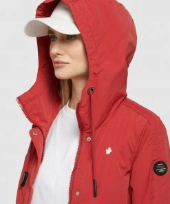 Khujo GAMES - Parka - Rot, Mujer -Ofertas KHUJO Tienda 40b94282d30046e9a5398abecd5bba86