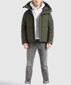 Khujo BARAT - Chaqueta De Invierno - Dunkelgrün, Hombre -Ofertas KHUJO Tienda 43227e4fbdb84f4db7cf44b6c2cff8eb