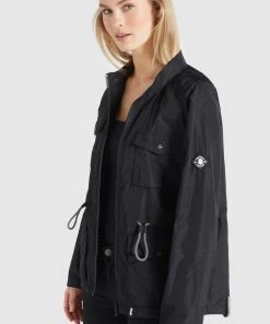 Khujo FAMKE - Chaqueta De Entretiempo - Schwarz, Mujer -Ofertas KHUJO Tienda 43b22f702aca4bf88c3f4dc2e15a8263