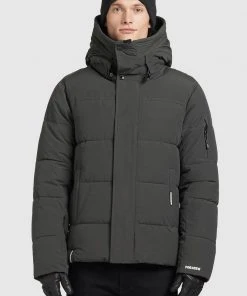 Khujo BARAT - Chaqueta De Invierno - Hellgrün, Hombre