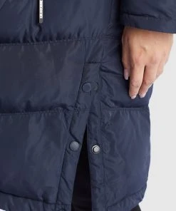 Khujo LUBECK LONG4 - Abrigo De Invierno - Blau, Mujer -Ofertas KHUJO Tienda 45f1a296ab1b40e8a0f7e46050fcb714