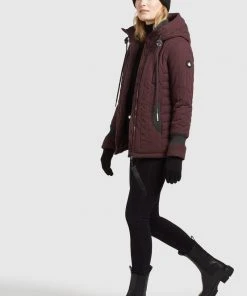 Khujo TWEETY PRIME5 PEACHED - Chaqueta De Entretiempo - Weinrot, Mujer 4 Khujo TWEETY PRIME5 PEACHED - Chaqueta De Entretiempo - Weinrot, Mujer -Ofertas KHUJO Tienda 4638ae9ffbbf443d9e380f0e0e92ac01