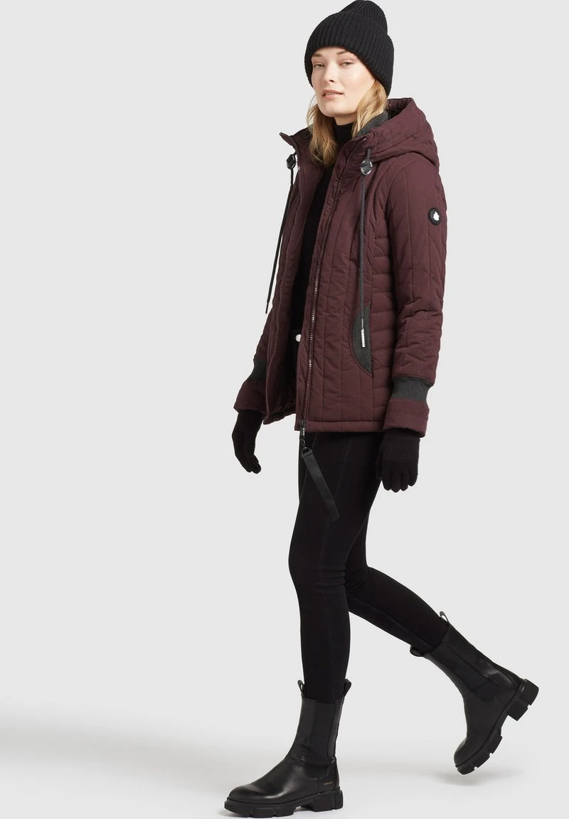 TWEETY PRIME5 PEACHED - Chaqueta de entretiempo - weinrot Khujo TWEETY PRIME5 PEACHED - Chaqueta De Entretiempo - Weinrot, Mujer -Ofertas KHUJO Tienda 4638ae9ffbbf443d9e380f0e0e92ac01