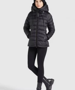 Khujo SANTA SHINE - Chaqueta De Invierno - Schwarz, Mujer