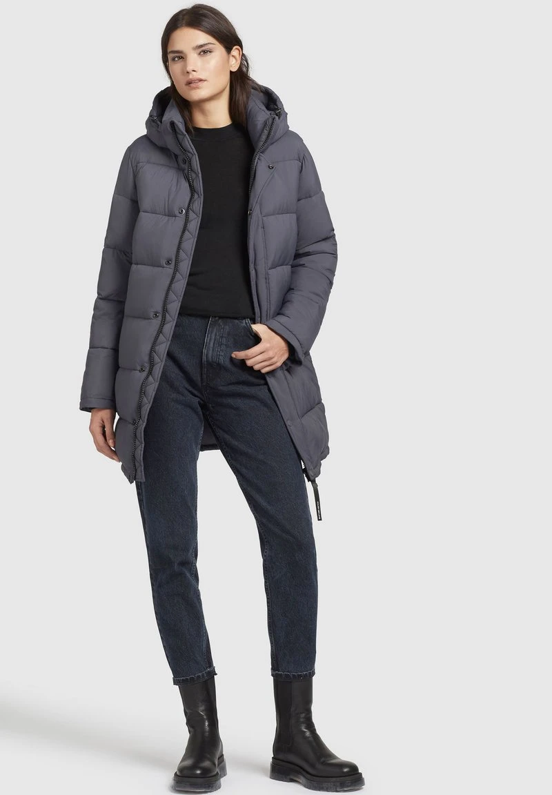 Khujo WENCKE MATT - Abrigo De Invierno - Grau, Mujer 2 Khujo WENCKE MATT - Abrigo De Invierno - Grau, Mujer - Imagen 2