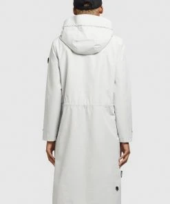 Khujo SMILLA - Parka - Hellgrau, Mujer -Ofertas KHUJO Tienda 48205b11630c4d6dbd38c41b0db31cee