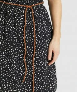 Khujo GABY - Vestido Ligero - Schwarz-weiß Gemustert, Mujer -Ofertas KHUJO Tienda 4a1ba86eafa846b6a5412ef6279f2205