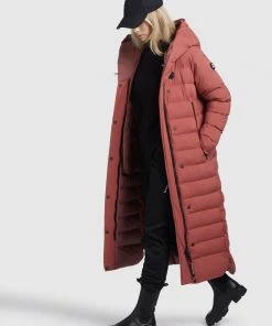 Khujo DIWANA MATT - Abrigo De Invierno - Blassrot, Mujer -Ofertas KHUJO Tienda 4a854f04a4d949818c59d196099e2fe8