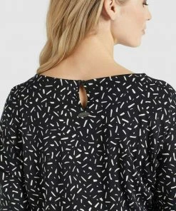 Khujo GABY - Vestido Ligero - Schwarz-weiß Gemustert, Mujer -Ofertas KHUJO Tienda 4b72e2cdc264477f9584c1f037febd68