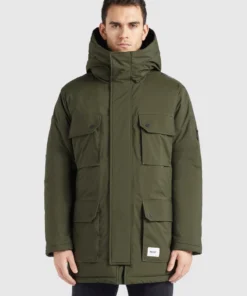 Khujo HAMLET - Chaqueta De Invierno - Dunkeloliv, Hombre