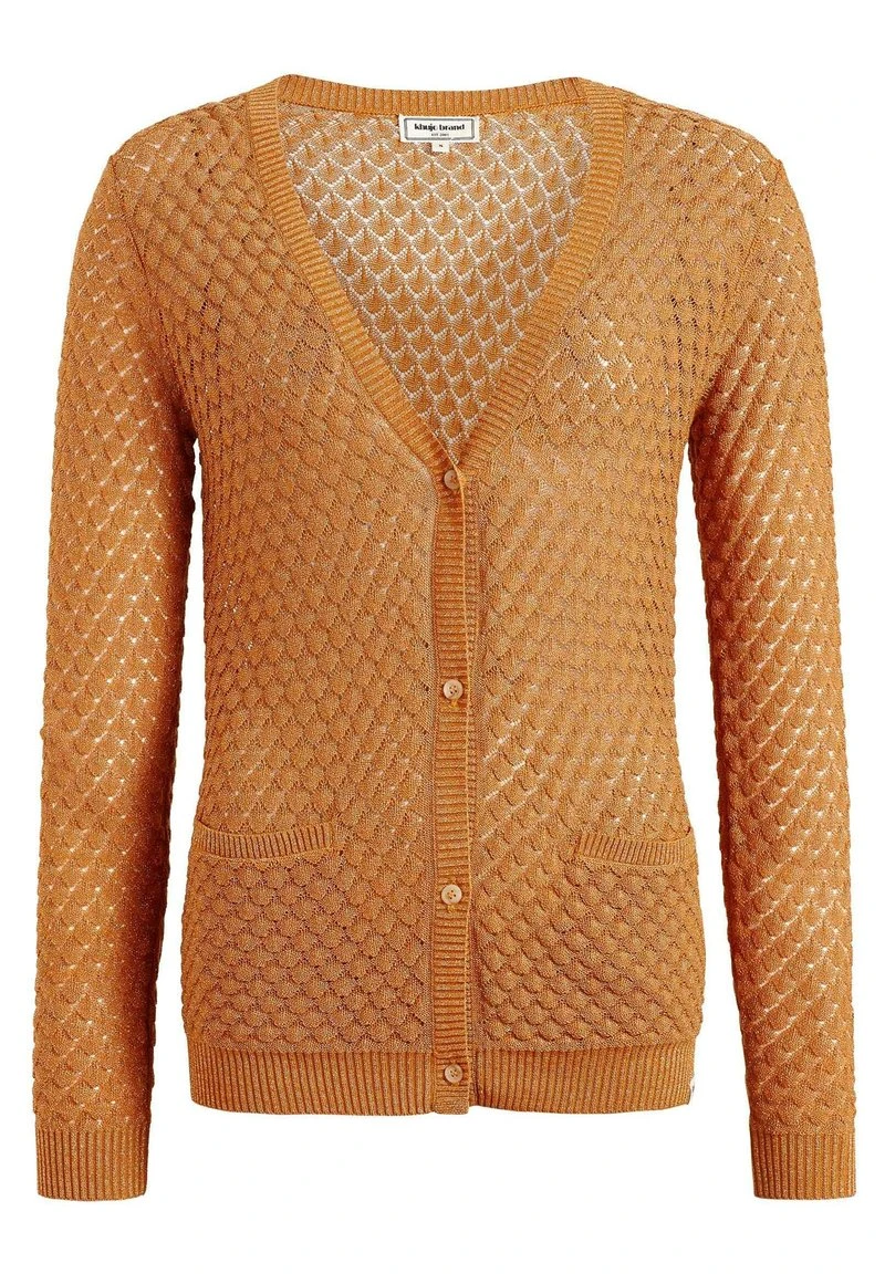 ASYA - Chaqueta de punto - ochra gold Khujo ASYA - Chaqueta De Punto - Ochra Gold, Mujer -Ofertas KHUJO Tienda 4eb704c6f5564b40b17b852437e97f9c