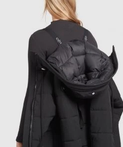 Khujo DORANA - Abrigo De Invierno - Schwarz, Mujer -Ofertas KHUJO Tienda 4fad79b6a43c4480b050e16ff40bbc4a