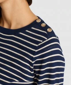 Khujo RAISA - Jersey De Punto - Dunkelblau, Mujer -Ofertas KHUJO Tienda 4fc50a1f12bd47e7929cffe263f86b15