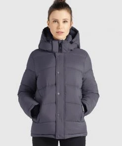 Khujo GERDA MATT - Chaqueta De Invierno - Grau, Mujer