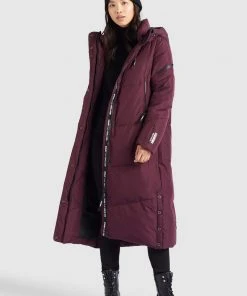 Khujo SONJE2 - Abrigo De Invierno - Weinrot, Mujer 4 Khujo SONJE2 - Abrigo De Invierno - Weinrot, Mujer -Ofertas KHUJO Tienda 5118596669924b96adf2745799fa8aee