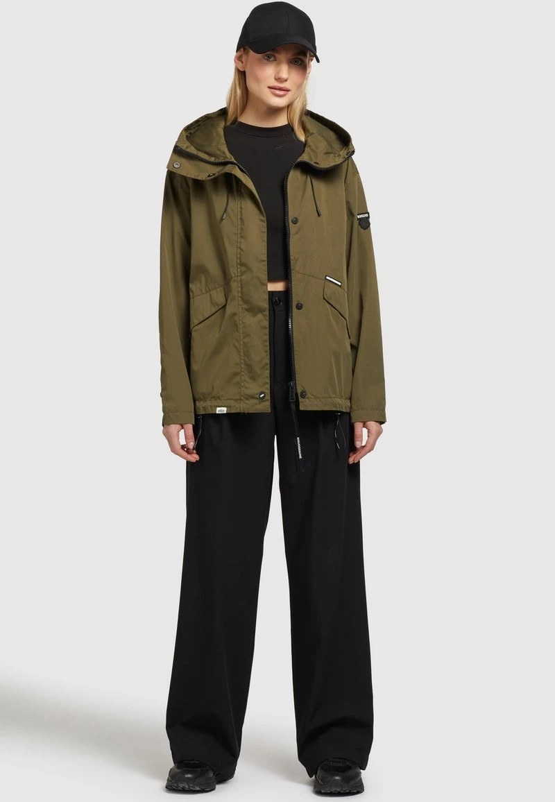 Khujo FRIPS - Chaqueta De Entretiempo - Dunkeloliv, Mujer 2 Khujo FRIPS - Chaqueta De Entretiempo - Dunkeloliv, Mujer - Imagen 2