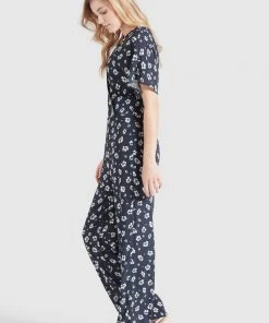 Khujo BORGIA - Mono - Blau-weiß Geblümt, Mujer -Ofertas KHUJO Tienda 5312661209214d72b767940848887665