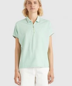 Khujo VELDA - Polo - Mint, Mujer -Ofertas KHUJO Tienda 534af3cdafb9433e9220141bd6cbd823