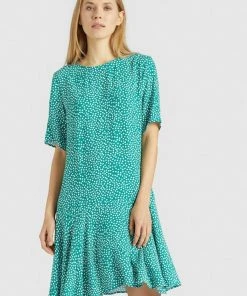Khujo AVARU - Vestido Informal - Turquoise, Mujer