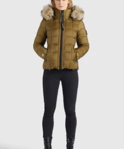 Khujo EAVAN - Chaqueta De Invierno - Oliv, Mujer
