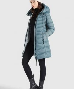 Khujo TUHANI SHINE - Abrigo De Invierno - Blaugrau, Mujer 4 Khujo TUHANI SHINE - Abrigo De Invierno - Blaugrau, Mujer -Ofertas KHUJO Tienda 54f7abd2cf0f46a3b03b6253a72a096d