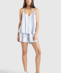 Khujo NESRIN - Top - Blue, Mujer -Ofertas KHUJO Tienda 55059278d72148ea8e86184e8c6e2754