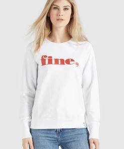 Khujo SILICIA FINE - Sudadera - Weiß, Mujer