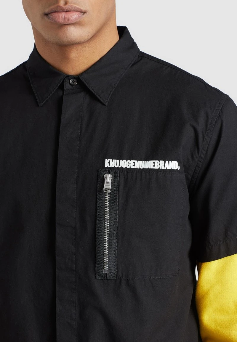 SKELTON - Camisa - black Khujo SKELTON - Camisa - Black, Hombre -Ofertas KHUJO Tienda 557dea3e8af74049bd87cd9ac7802772