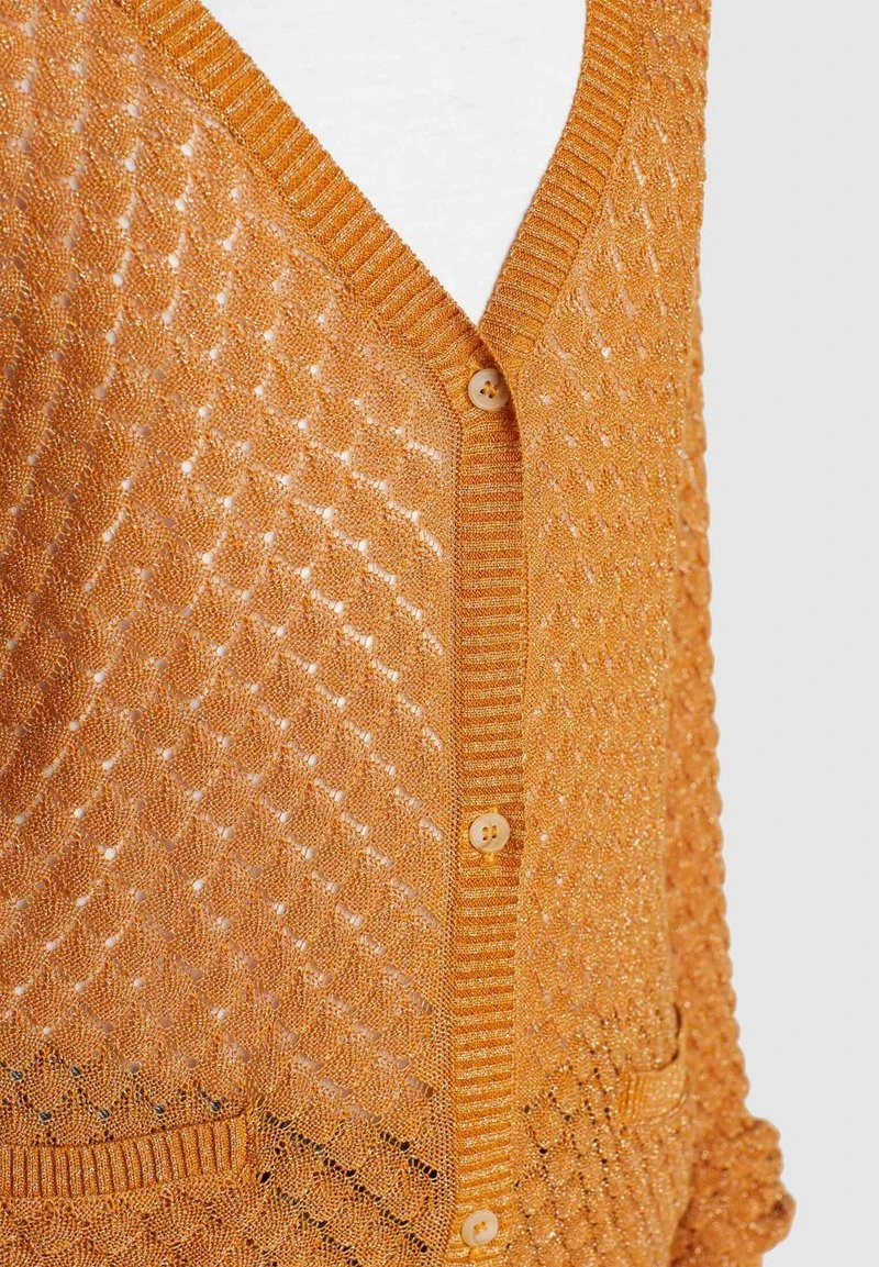 ASYA - Chaqueta de punto - ochra gold Khujo ASYA - Chaqueta De Punto - Ochra Gold, Mujer -Ofertas KHUJO Tienda 563791b7d1334dbca27e6f15ec78a1ca