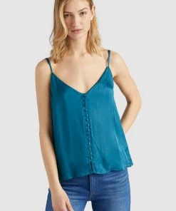 Khujo SUGAR - Blusa - Blue, Mujer