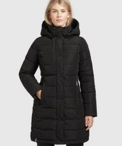 Khujo DELINAS2 - Abrigo De Invierno - Schwarz, Mujer