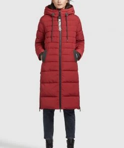 Khujo SONE LIGHT - Abrigo De Invierno - Rot, Mujer