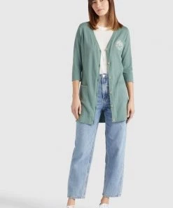 Khujo MANISHKE - Chaqueta De Punto - Mint, Mujer