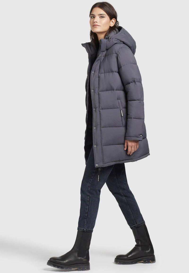 Khujo WENCKE MATT - Abrigo De Invierno - Grau, Mujer 4 Khujo WENCKE MATT - Abrigo De Invierno - Grau, Mujer - Imagen 4