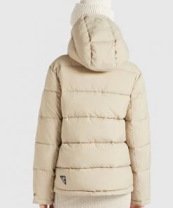 Khujo GERDA MATT - Chaqueta De Invierno - Beige, Mujer -Ofertas KHUJO Tienda 575876cf7a3e43a7974e5ad401c6125e