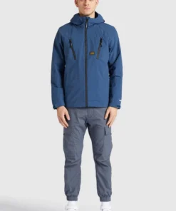 Khujo Chaqueta Fina - Blue, Hombre
