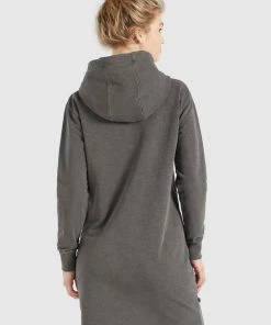 Khujo HALOUMA - Vestido Informal - Grau Gewaschen, Mujer -Ofertas KHUJO Tienda 5a57004e078645138caf71f9920609fe