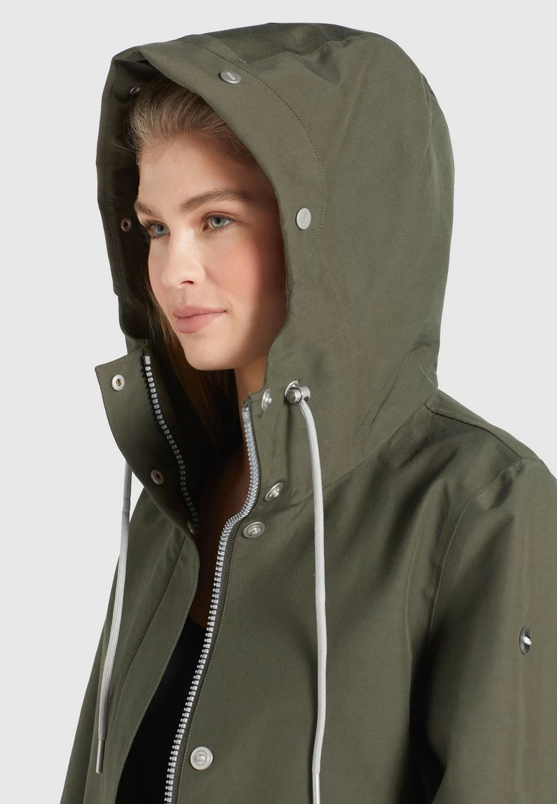 SOUS - Abrigo corto - oliv Khujo SOUS - Abrigo Corto - Oliv, Mujer -Ofertas KHUJO Tienda 5bb2e4099f184b009d5ace82c7b9bc0a