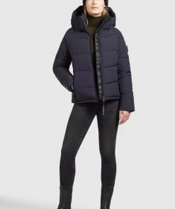 Khujo ISIDORA - Abrigo De Invierno - Dunkelblau, Mujer -Ofertas KHUJO Tienda 5bc64dddb864443ba95957a16df14799