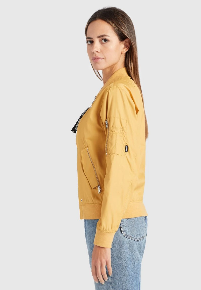 KALIA - Chaquetas bomber - beige/yellow Khujo KALIA - Chaquetas Bomber - Beige/yellow, Mujer -Ofertas KHUJO Tienda 5bc6563546ec450e98627ca11eb014fa