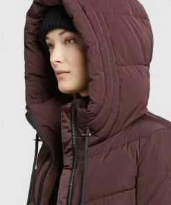 Khujo AYLEENA - Abrigo De Invierno - Weinrot, Mujer -Ofertas KHUJO Tienda 5bd207c02d84455da924815ddee467c3