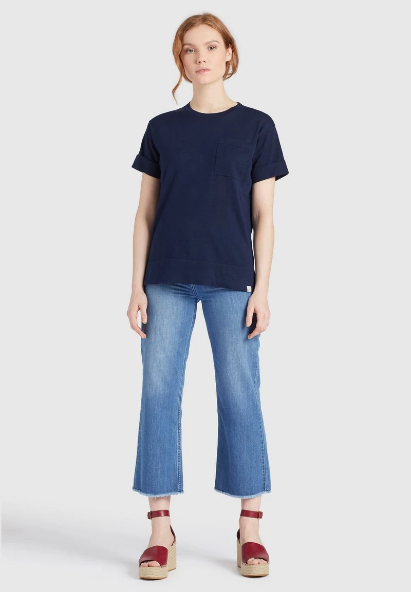 ALLMUT - Camiseta básica - dark blue Khujo ALLMUT - Camiseta Básica - Dark Blue, Mujer -Ofertas KHUJO Tienda 5cc98ce7c9a740879f358d5e2cf34a78