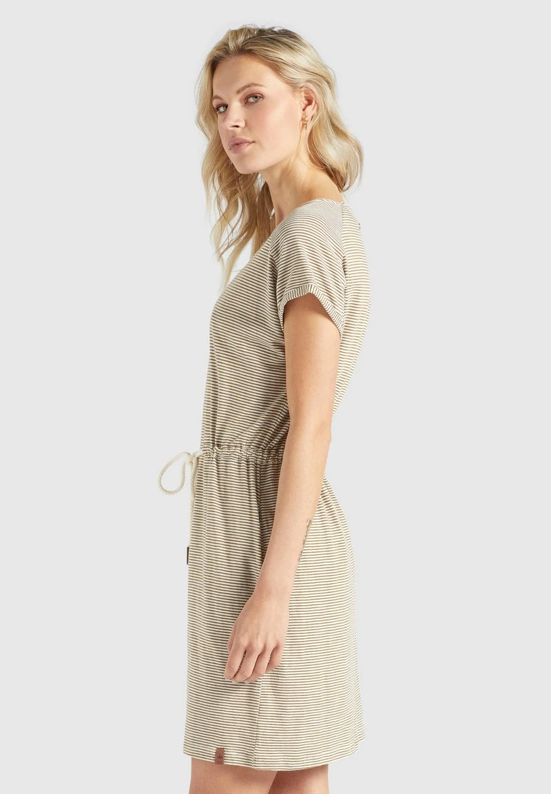 ANNEMARIE - Vestido ligero - weiß-ocker gestreift Khujo ANNEMARIE - Vestido Ligero - Weiß-ocker Gestreift, Mujer -Ofertas KHUJO Tienda 5d0d233af956417cbd7b1019d51c3ccf