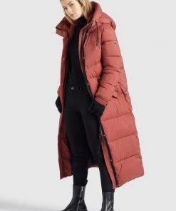 Khujo SHIMANTA - Abrigo De Invierno - Blassrot, Mujer -Ofertas KHUJO Tienda 5eff224438fc4821ac9cc3243c59de05
