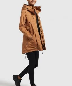 Khujo AIRA2 - Parka - Toffee, Mujer -Ofertas KHUJO Tienda 602a176b1a6040a1a2ac087030429ff2
